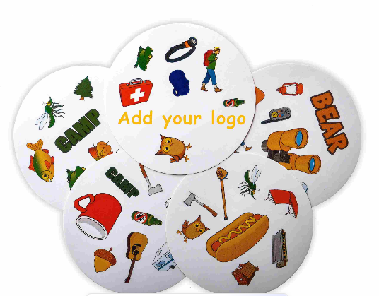 Kohandatud trükkimise tootja pidu mängib perepaari paberkaarti