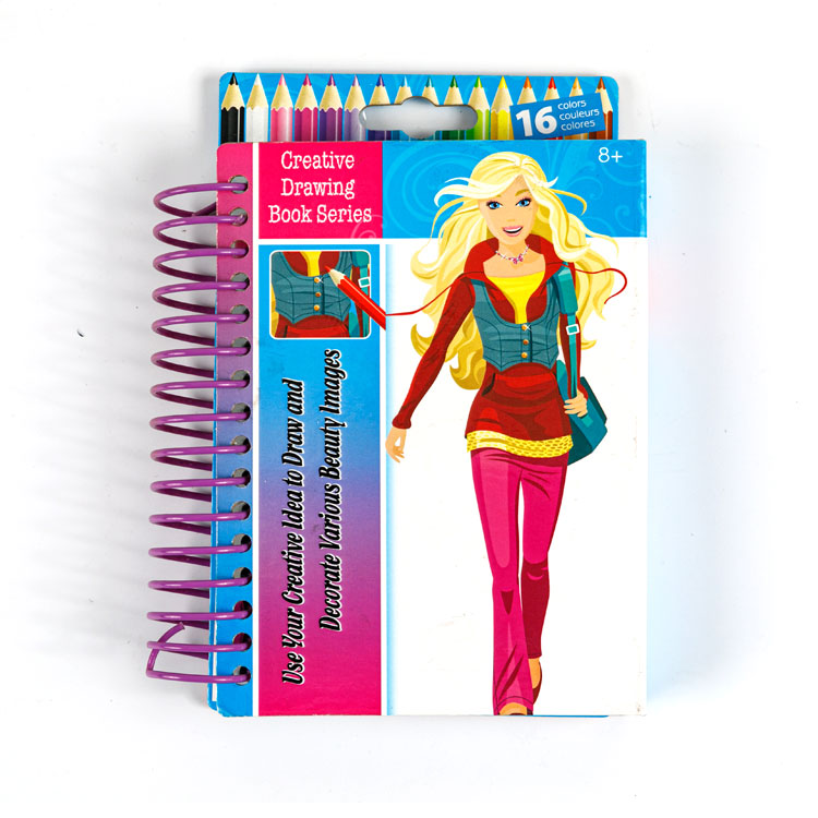 Sketch Book – spiraalraamat, professionaalne naine