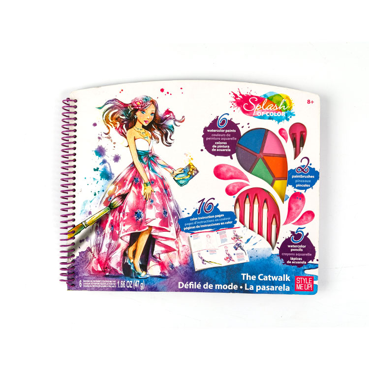 Spiraalraamat – Sketch Book Splash